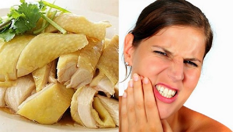 Bị đau răng có nên ăn thịt gà