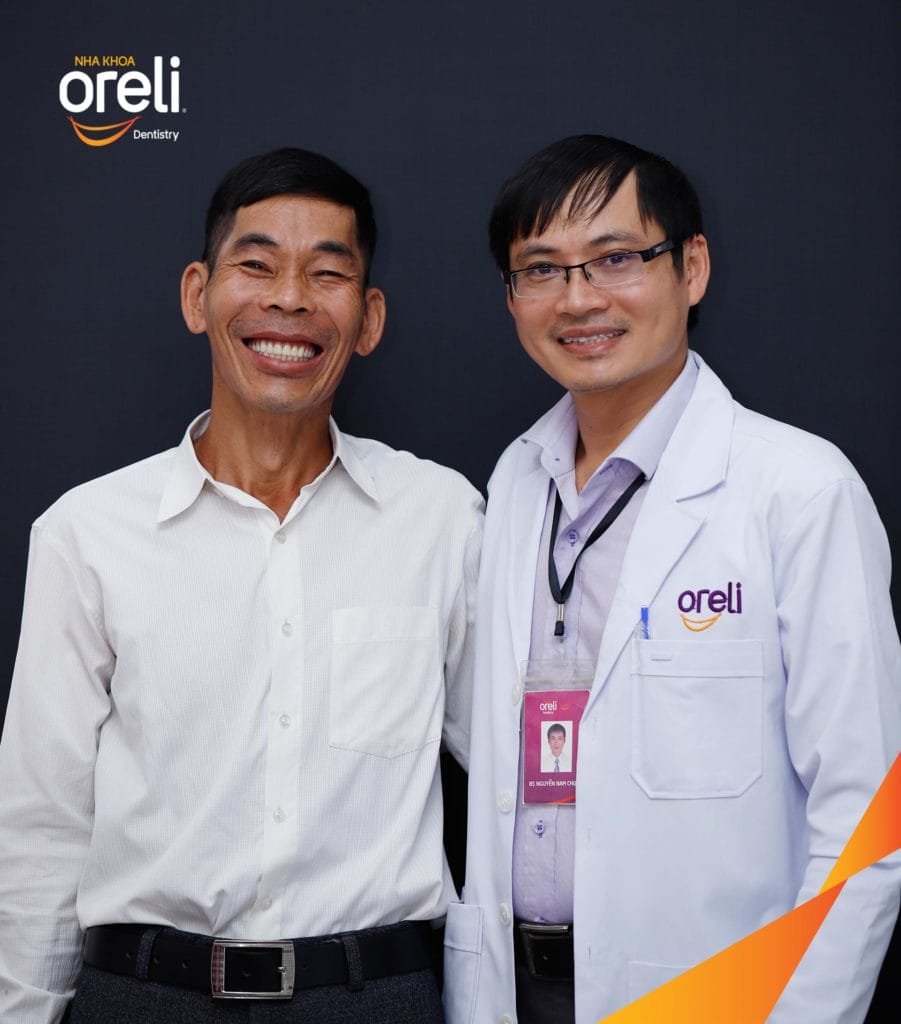 Ca trồng răng Implant chỉnh hô hai hàm tại Oreli