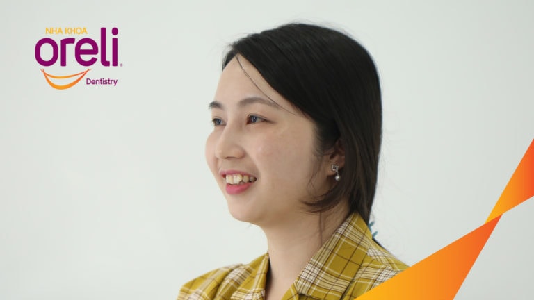 Ca niềng răng sai khớp cắn hạng 2 chi 2 kết quả sau hơn 2 năm tại Oreli
