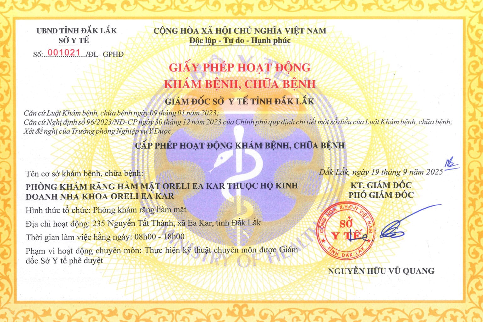 nha khoa oreli eakar