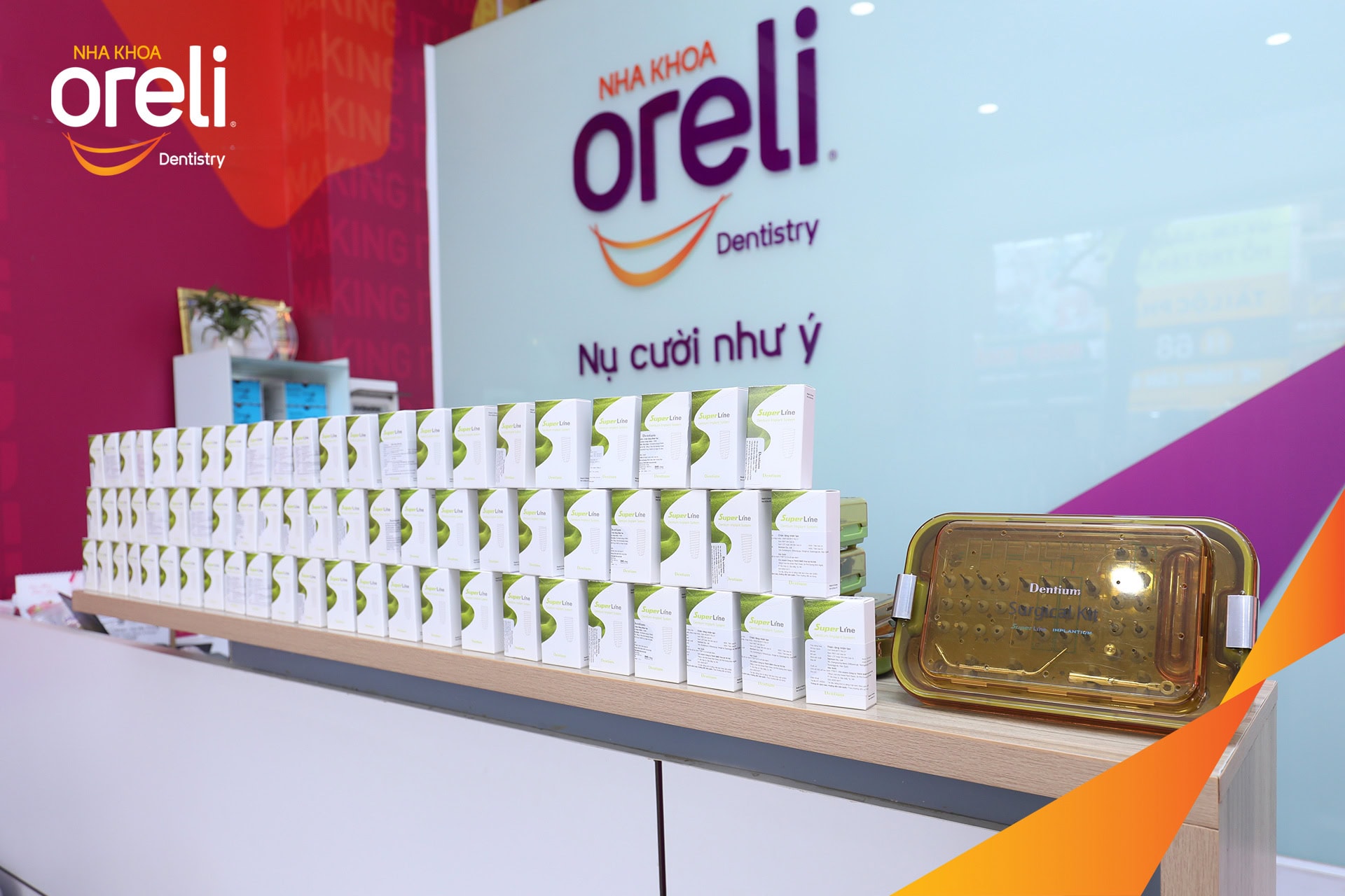 dentium he thong implant chinh hang han quoc oreli