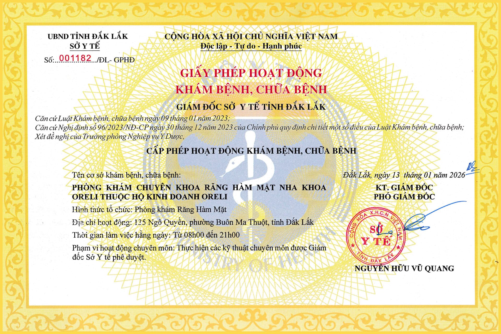 giay phep hoat dong nha khoa oreli