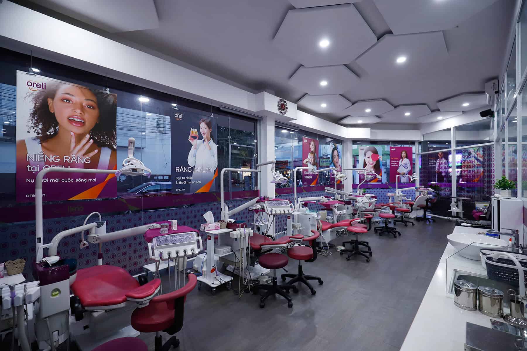 Không gian điều trị tại Nha khoa Oreli