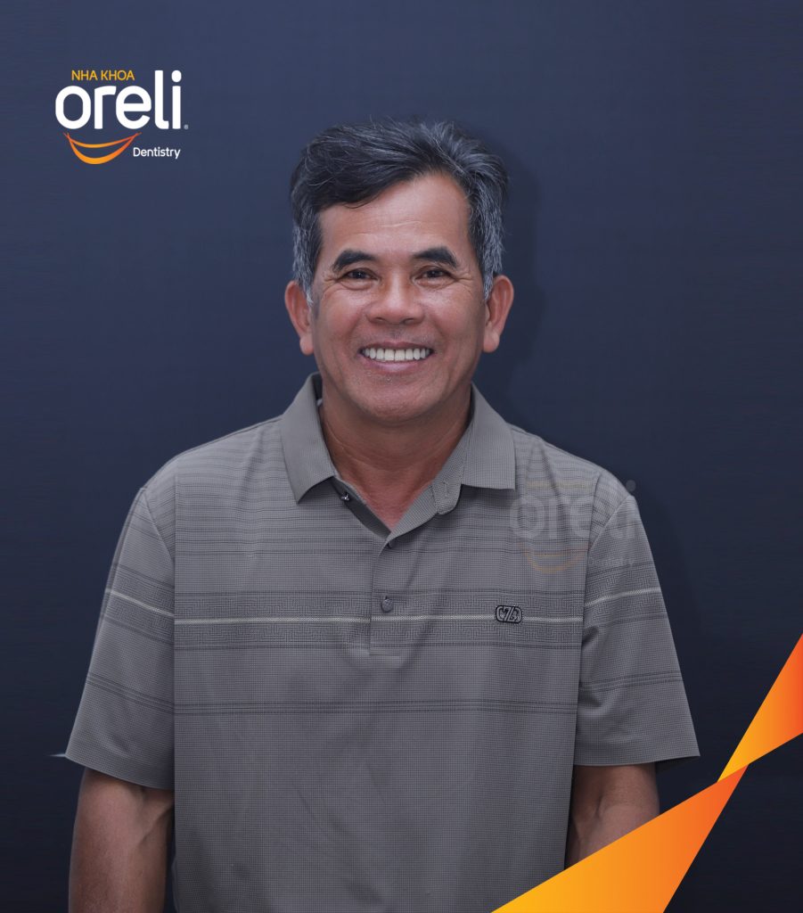 Kết quả đạt được sau 7 ngày - Ăn nhai trở lại và nụ cười thẩm mỹ tại Nha khoa Oreli