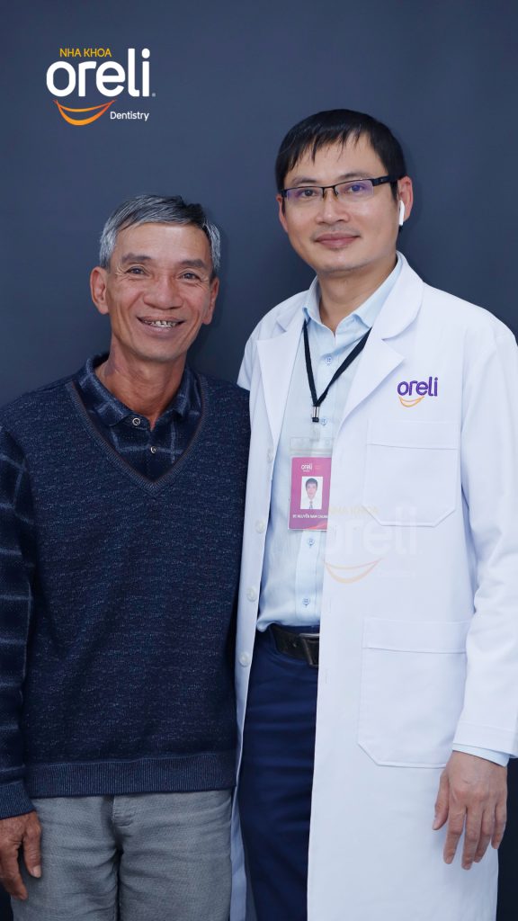 Kết quả sau 1 tuần: Phục hồi vững chắc hàm dưới tại Nha khoa Oreli Buôn Hồ