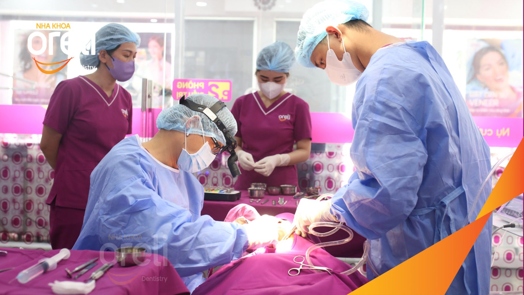 Kết quả đạt được sau 3 tháng - Hoàn thành đặt trụ Implant đúng vị trí mất răng tại Oreli