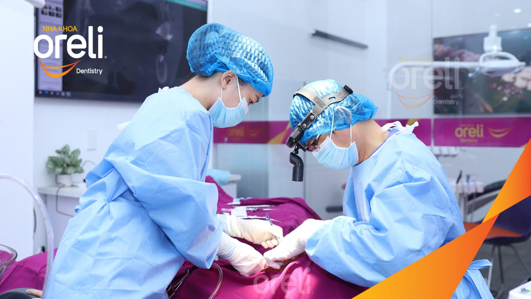 Thực hiện Cấy ghép trụ Implant chính hãng vào vùng mất răng kéo dài 3 tháng tại Oreli
