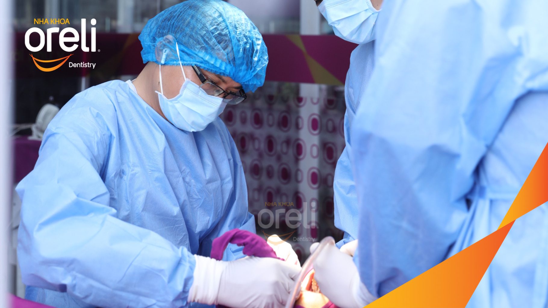 Quá trình Cấy ghép trụ Implant chính hãng vào vùng mất răng trong 3 tháng tại Oreli