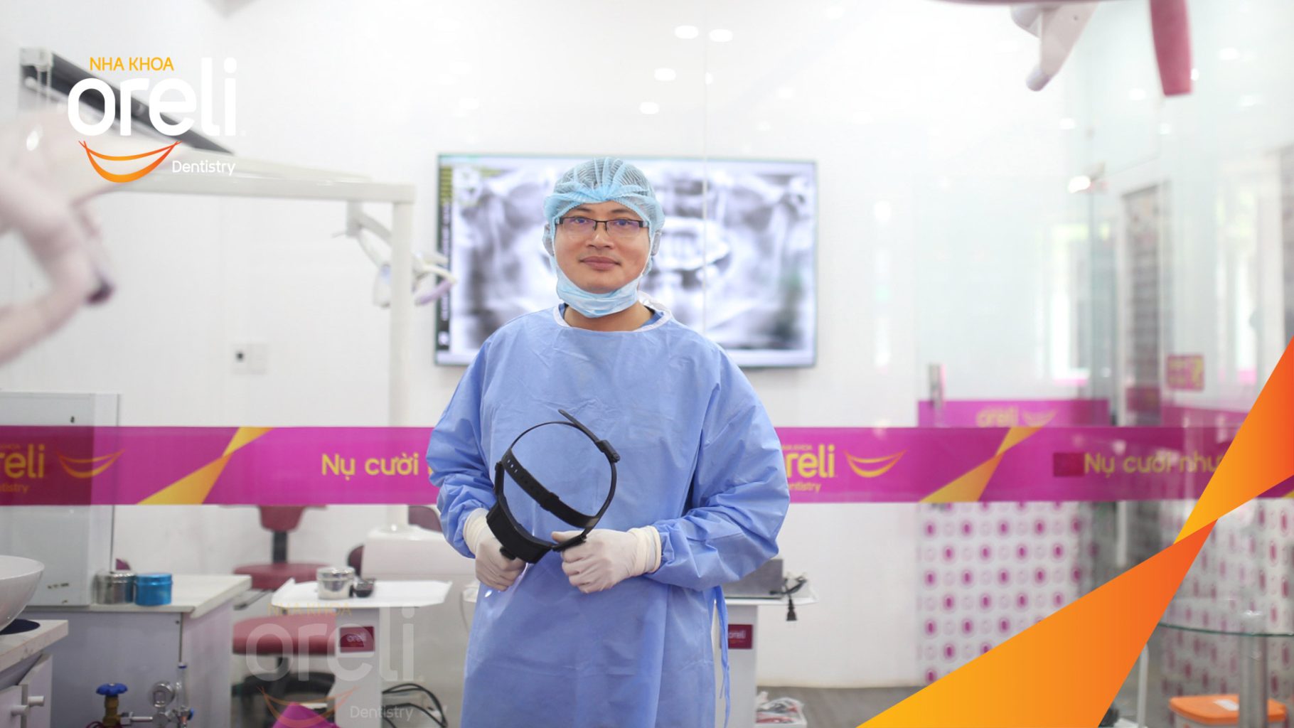 Kết quả sau 3 tháng: Hoàn thành đặt trụ Implant đúng vị trí mất răng tại Oreli