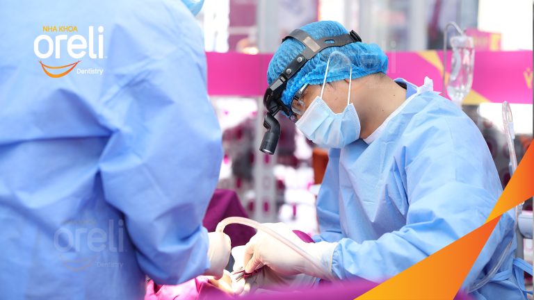 Ca Cấy Ghép Implant Phục Hồi Răng Cửa Tại Nha Khoa Oreli