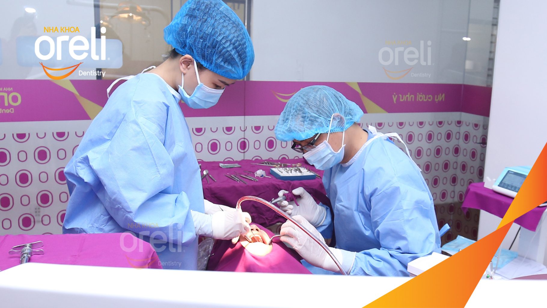 Quá trình Cấy ghép trụ Implant chính hãng vào vùng mất răng trong 3 tháng tại Oreli