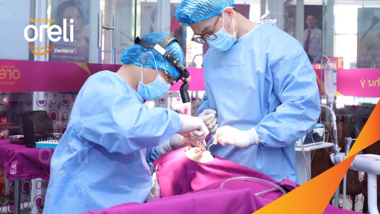 Ca Cấy Ghép Implant Hàm Trên– Case thực tế tại Oreli