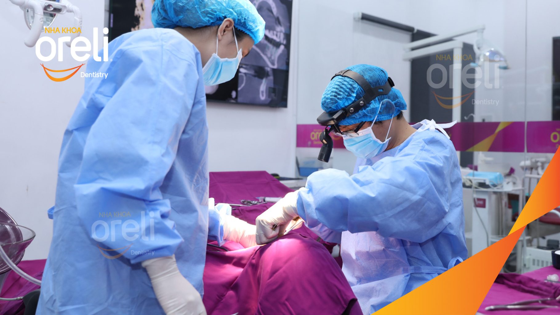 Quá trình Cấy ghép trụ Implant chính hãng vào vùng mất răng trong 3 tháng tại Oreli