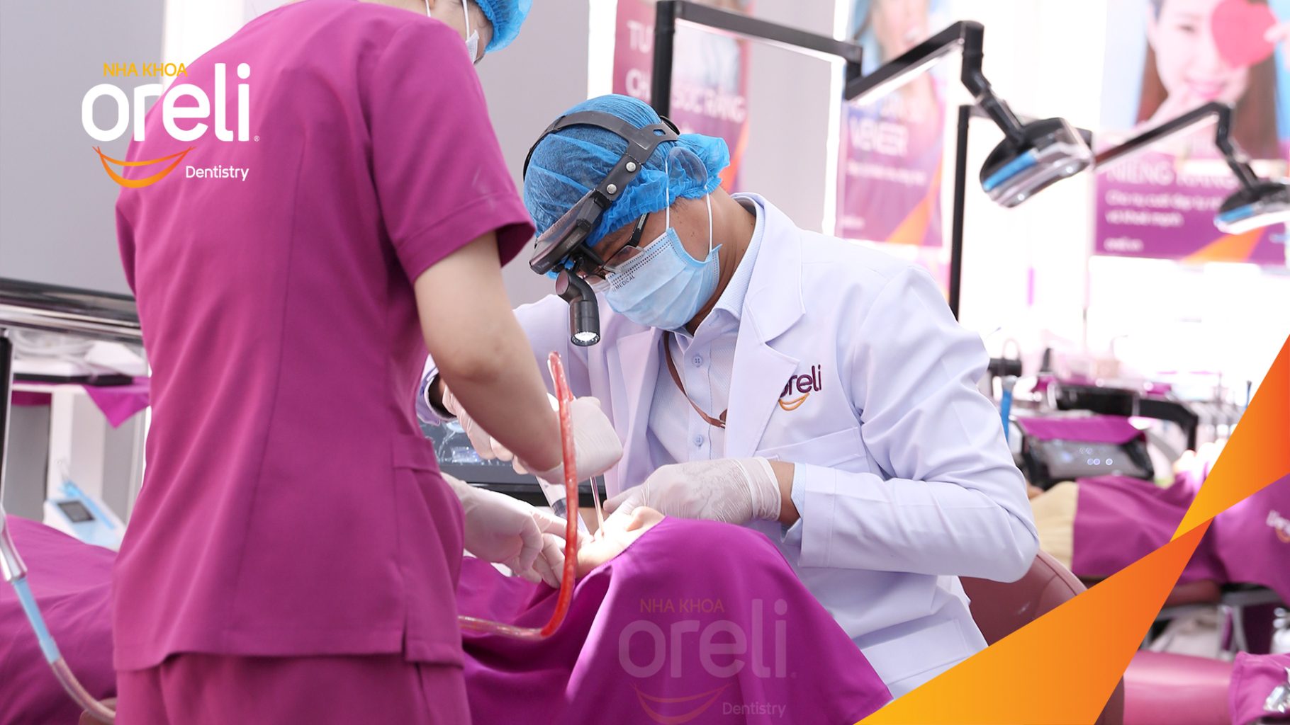 Răng khôn hàm dưới mọc lệch trước khi điều trị tại Oreli