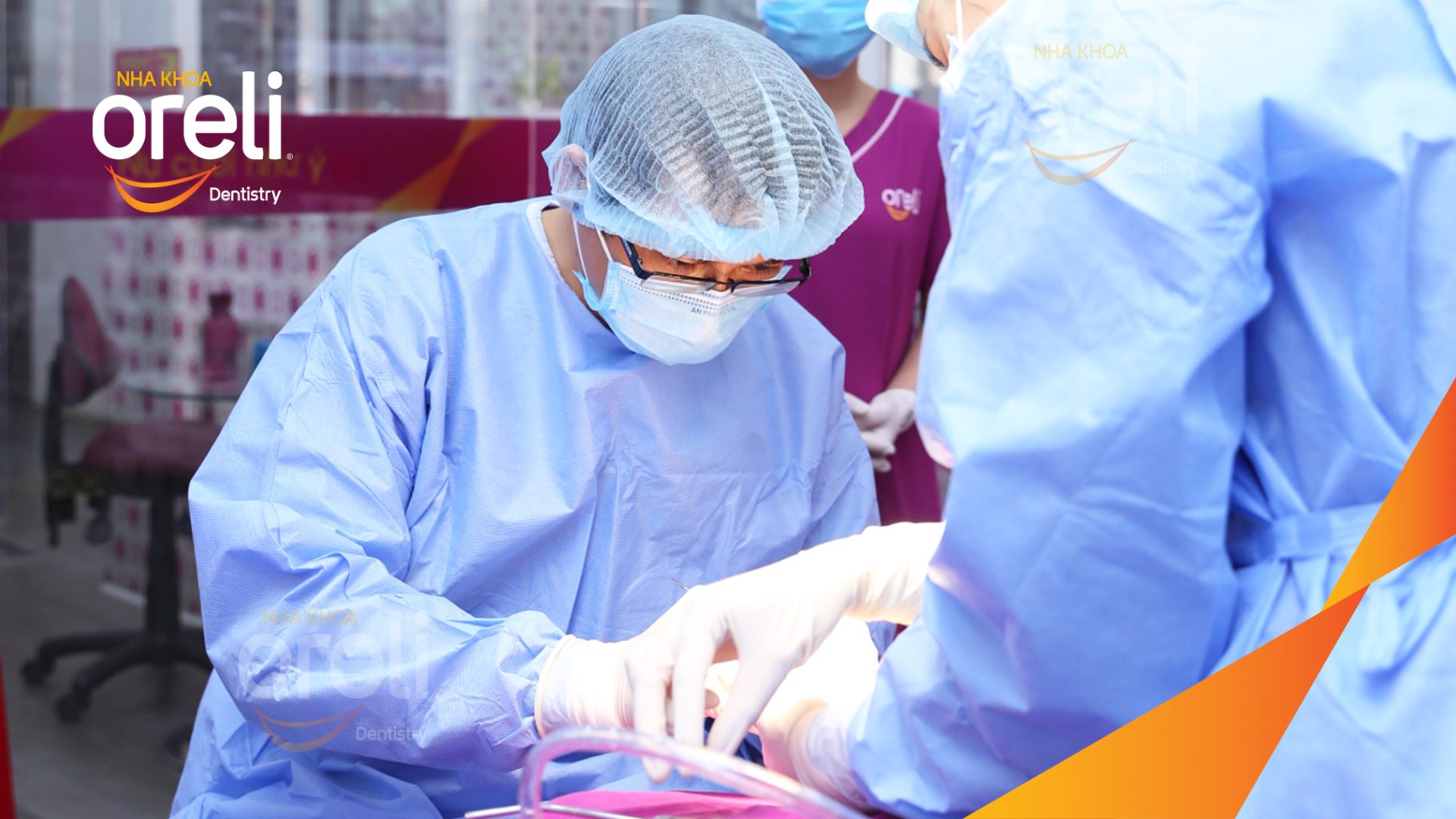 Thực hiện Cấy ghép trụ Implant chính hãng vào vùng mất răng kéo dài 3 tháng tại Oreli