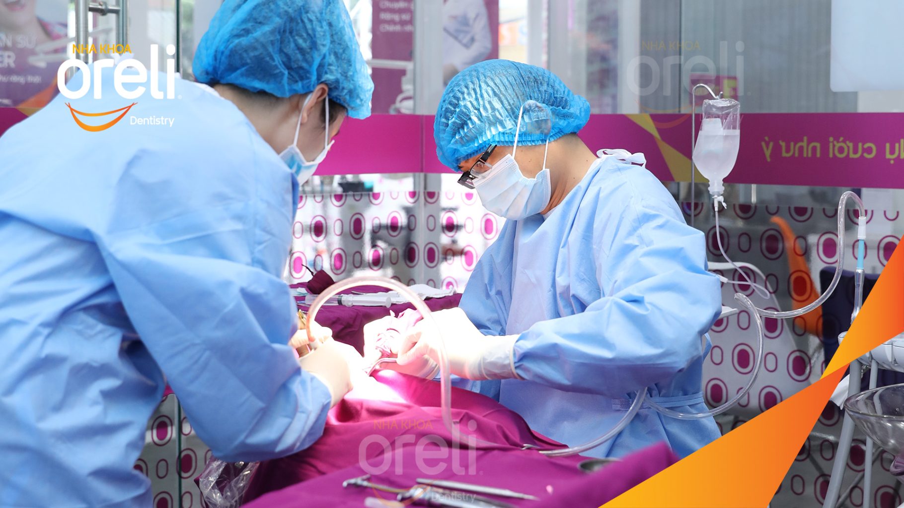 Quá trình Cấy ghép trụ Implant chính hãng vào vùng mất răng trong 3 tháng tại Oreli