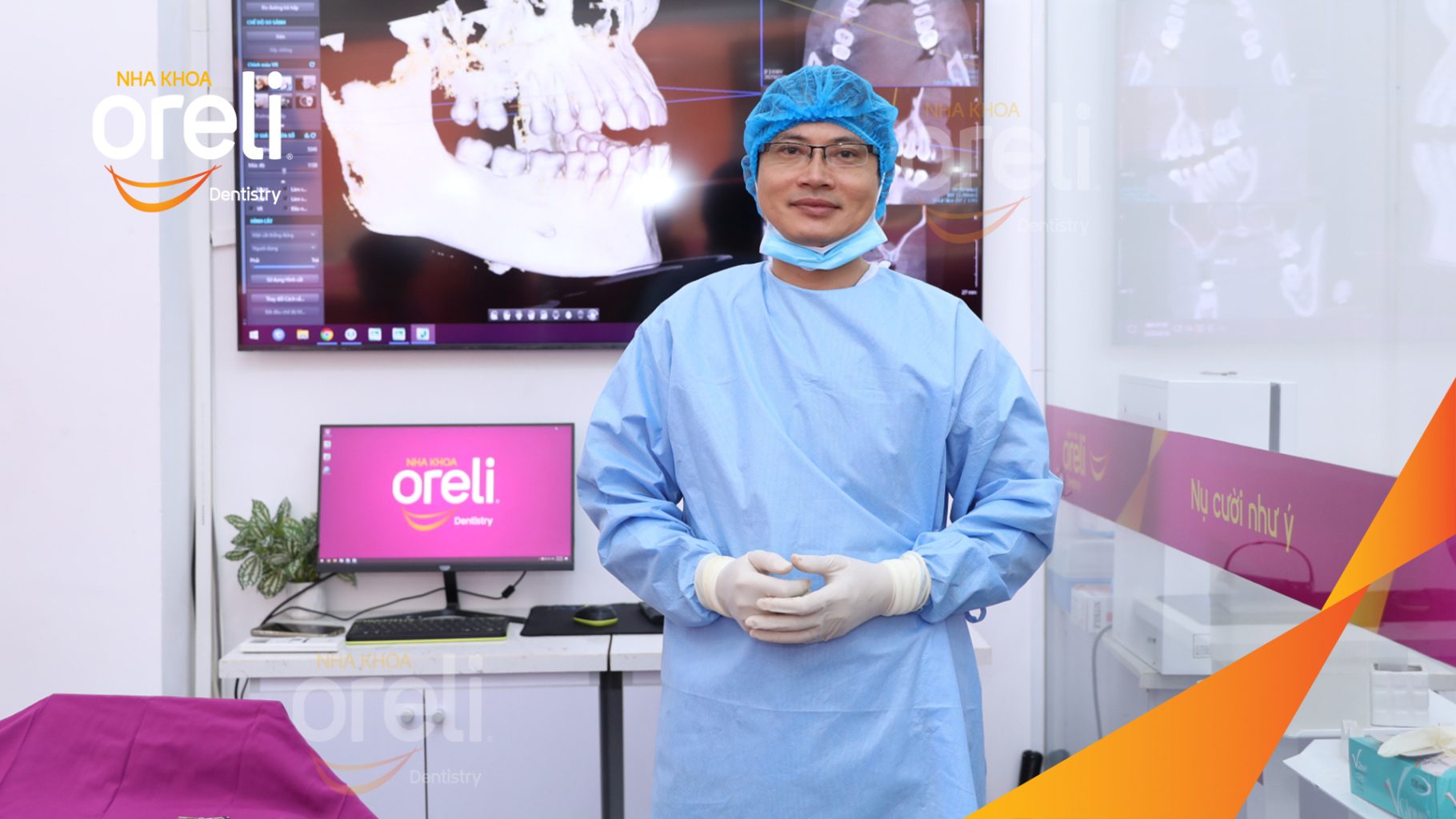 Thực hiện Cấy ghép trụ Implant chính hãng vào vùng mất răng kéo dài 3 tháng tại Oreli