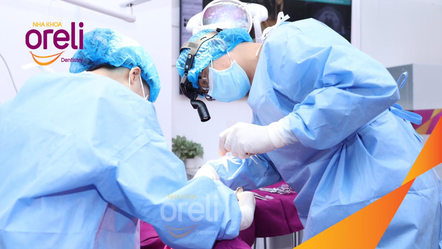 Thực hiện Cấy ghép trụ Implant chính hãng vào vùng mất răng kéo dài 3 tháng tại Oreli