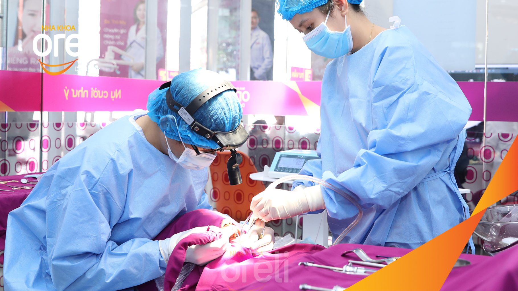 Thực hiện Cấy ghép trụ Implant chính hãng vào vùng mất răng kéo dài 3 tháng tại Oreli