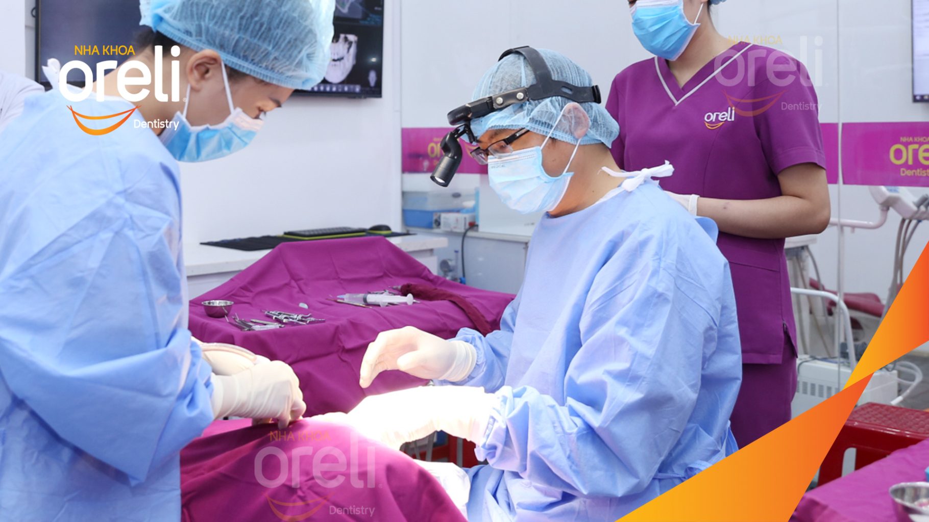 Thực hiện Cấy ghép trụ Implant chính hãng vào vùng mất răng kéo dài 3 tháng tại Oreli