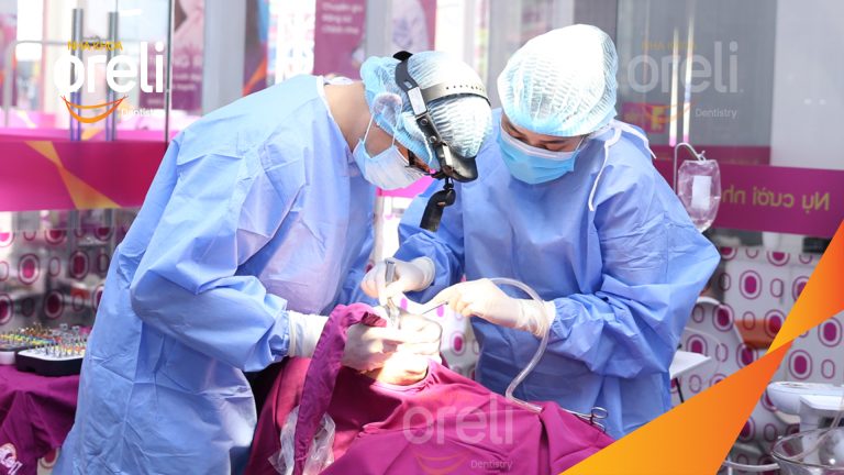 Ca Cấy Ghép Implant Hàm Trên– Case thực tế tại Oreli