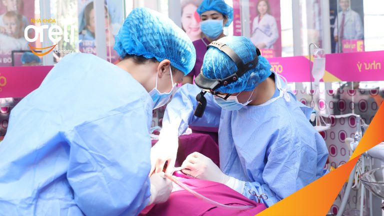 Ca Cấy Phục Hồi 2 Răng Mất Hàm Trên Bằng Implant Tại Nha Khoa Oreli