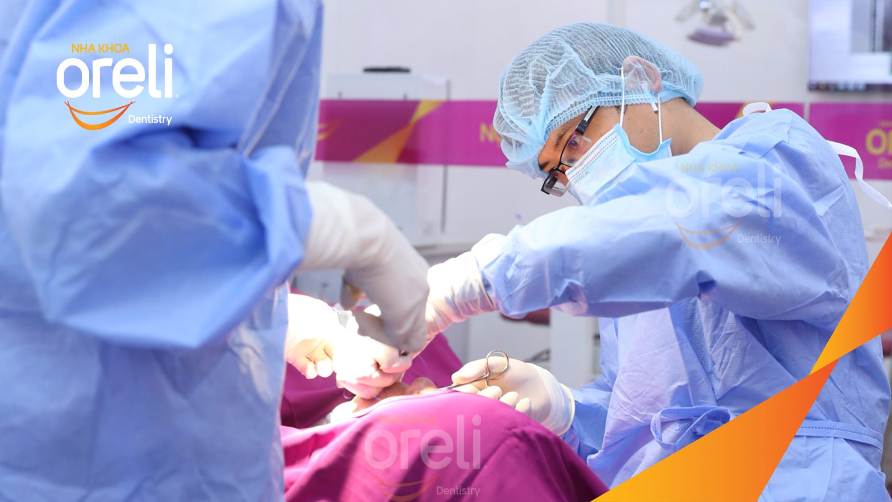 Quá trình Cấy ghép trụ Implant chính hãng vào vùng mất răng trong 3 tháng tại Oreli