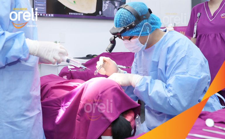 Ca Phục Hồi Răng Mất Hàm Dưới – Case thực tế tại Nha khoa Oreli